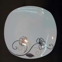 wholesale cheap bulk dinner plates ,square ceramic plates dishes